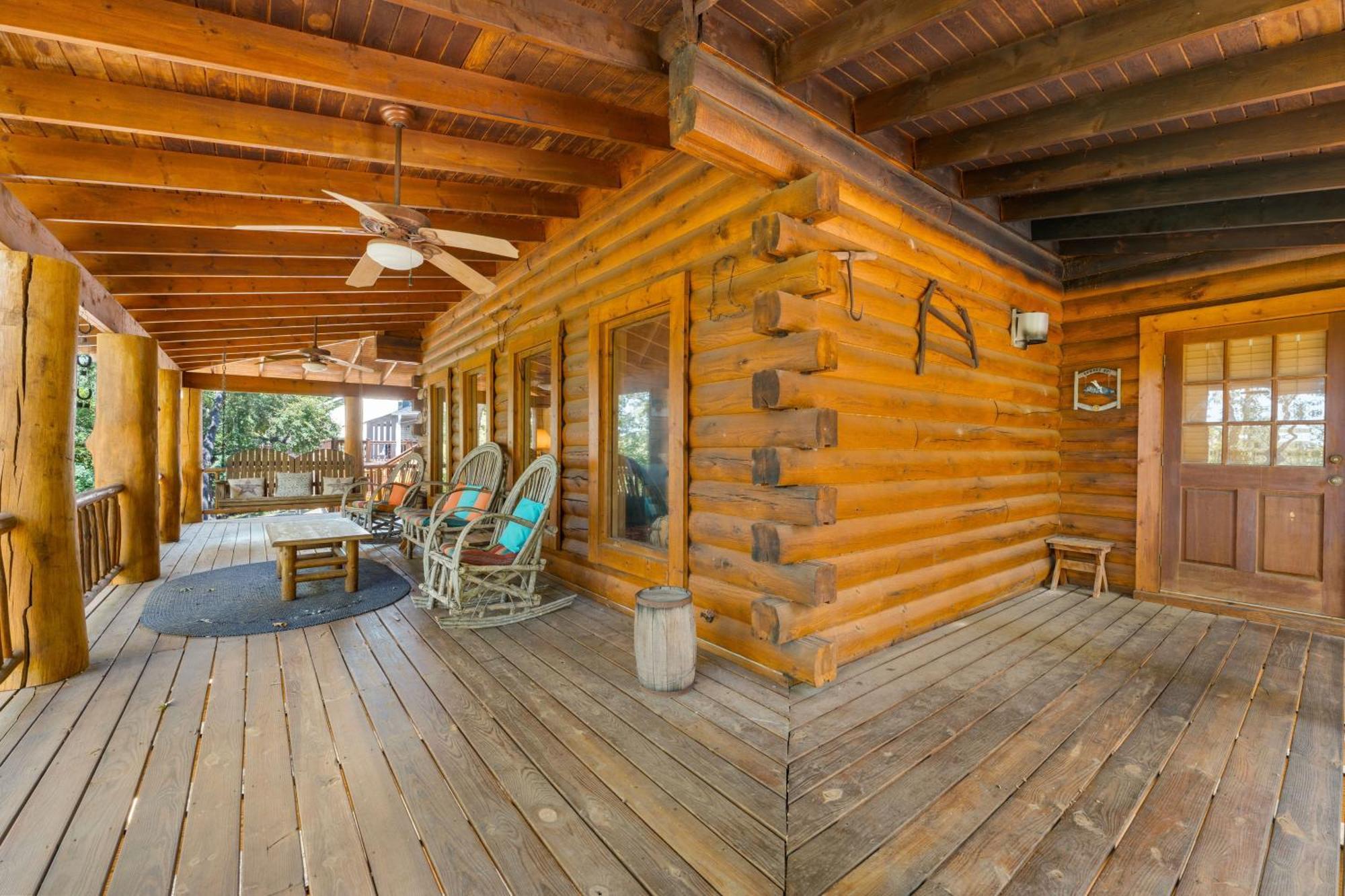 The Lazy K Cabin Cabin Μπράνσον Εξωτερικό φωτογραφία