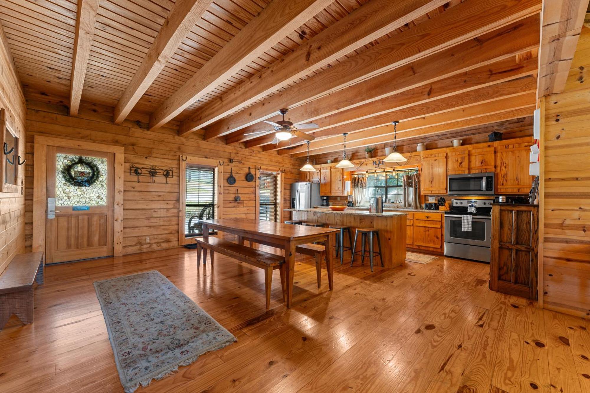 The Lazy K Cabin Cabin Μπράνσον Εξωτερικό φωτογραφία