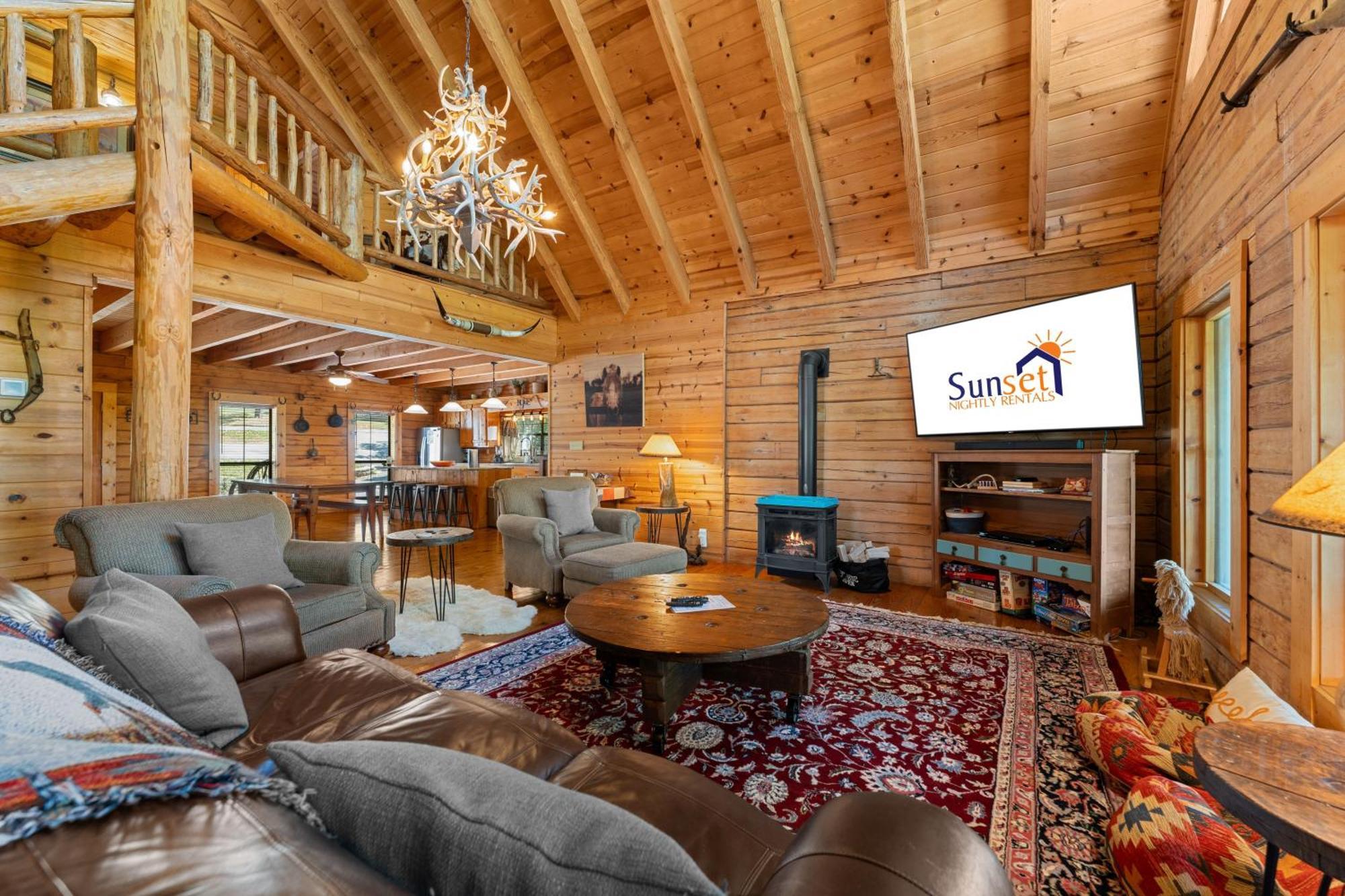 The Lazy K Cabin Cabin Μπράνσον Εξωτερικό φωτογραφία