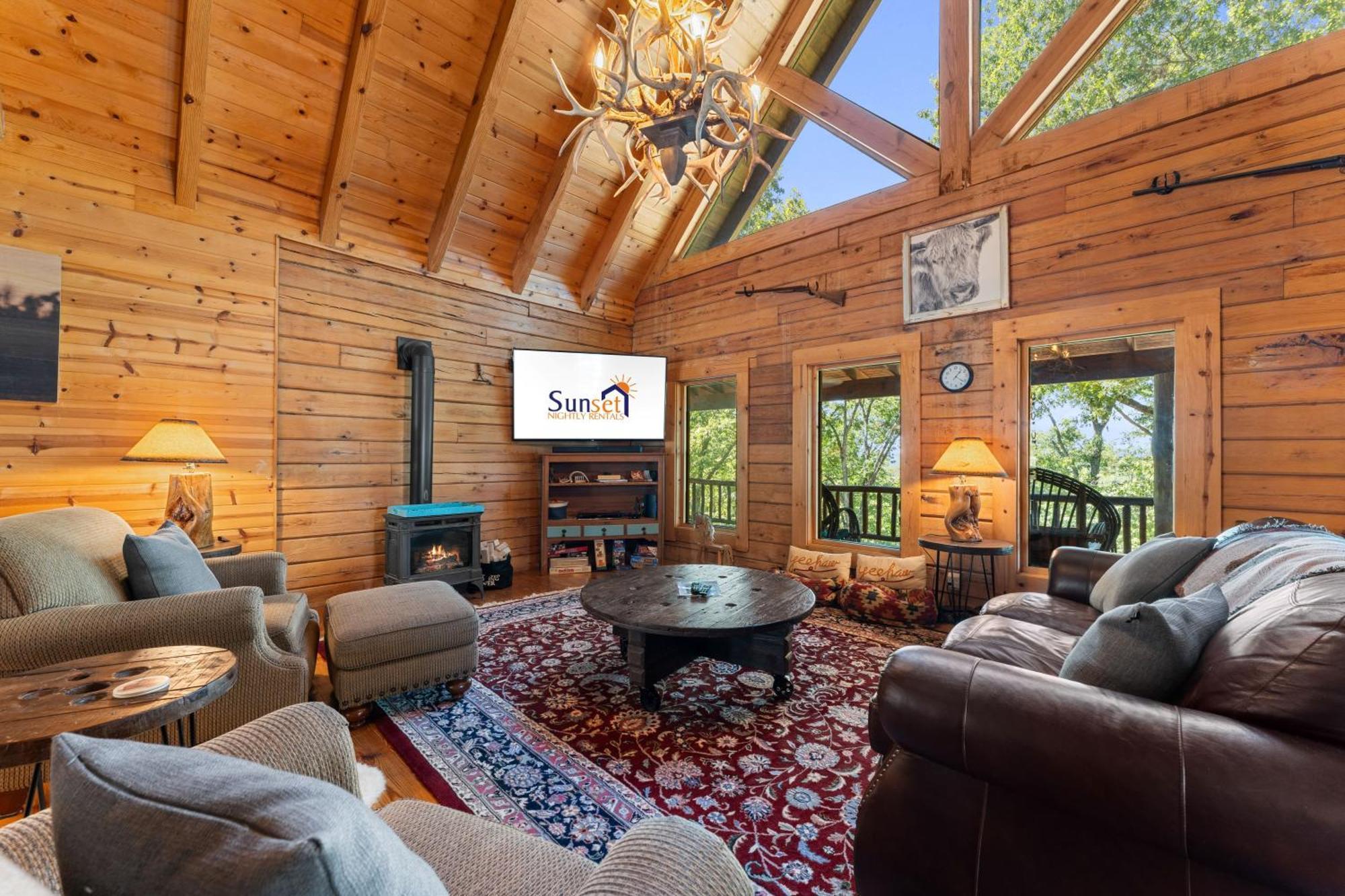 The Lazy K Cabin Cabin Μπράνσον Εξωτερικό φωτογραφία